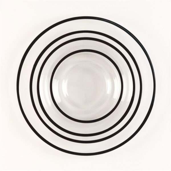 Wholesale glass charger plate PZ-010 product photo